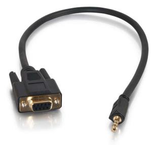 Velocity Db9 Female To 3.5mm Male Adapter Cable 50cm