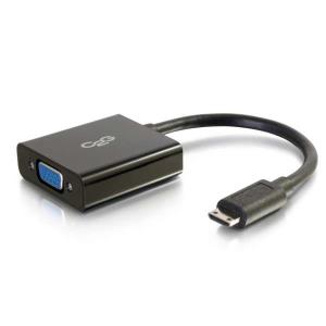 Cable Mini Hdmi To Vga Dongle With Power