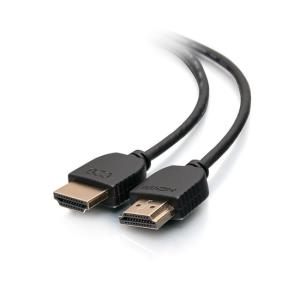 Flexible High Speed HDMI Cable with Low Profile Connectors - 4K 60Hz 90cm