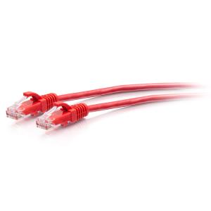 Patch cable Slim - CAT6a - UTP - Snagless - 90cm - Red