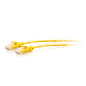 Patch cable Slim - CAT6a - UTP - Snagless - 4.5m - Yellow