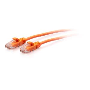 Patch cable Slim - CAT6a - UTP - Snagless - 30cm - Orange