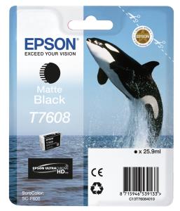 Ink Cartridge - T7608 - 25.9ml - Matte Black