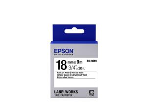 Tape Lk-5wbn 18mm 9m Black/white