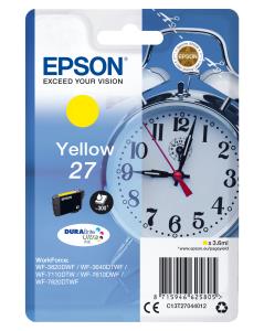 Ink Cartridge -  27 Alarm Clock - 3.6ml - Yellow