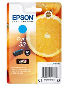 Ink Cartridge - 33 Oranges - 4.5ml - Cyan Sec