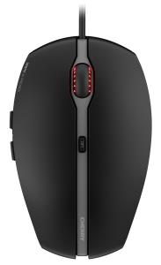 GENTIX 4K Optical Mouse - 6 Button with Wheel - Corded USB - Black