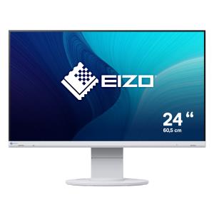 Desktop Monitor - FlexScan EV2460 - 24in - 1920x1080 (Full HD) - White - IPS 5ms Speakers