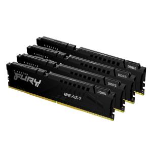 128GB Ddr5 5600mt/s Cl40 DIMM (kit Of 4) Fury Beast Black Xmp