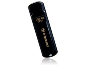Jetflash 700 - 64GB USB Stick - USB 3.0 - Black