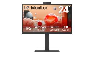 IPS Desktop Monitor - 24BA850-B - 24in - FHD 1920 x 1080 (16:9) - 2x 2W Speakers - Hdmi/ Dp/ 3.5mm (Audio/Mic)/ USB-c - Black