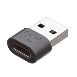 Zone Wired USB-C to A Adapter - Graphite
