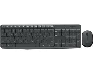 Mk235 Wireless Keyboard / Mouse Grey- Portugese