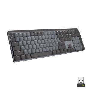 MX Mechanical Wireless Illuminated Performance Keyboard - Graphite US International Qwerty Clicky
