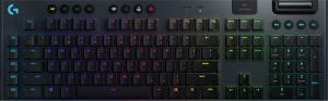 G915 Lightspeed Wireless RGB Mechanical Gaming Keyboard - Black - Qwerty Uk - Clicky