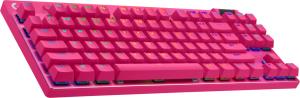 G Pro X TKL Lightspeed Gaming Keyboard - Bluetooth - Pink US International Tactile