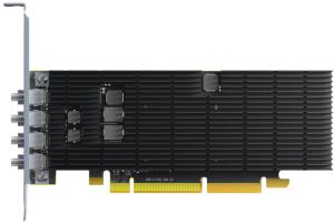 LUMA Series fanless 30w low-profile PCIe x16 (x8 electrical) Graphics card based on Intel A310 GPU