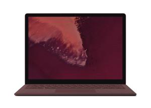 Surface Laptop 2 - 13.5in - i7 8650u - 8GB Ram - 256GB SSD - Win10 Pro - Burgundy - Qwertzu Swiss-lux - Uhd Graphics 620