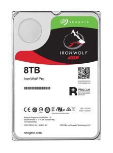 Hard Drive Ironwolf Pro 8TB Enterprise Nas SATA 3.5in 7.2k