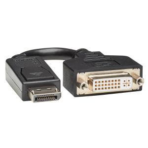 TRIPP LITE DisplayPort To DVI-I Adapter ( TRIPP LITE DisplayPort Male To DVI-I Female ) 15cm