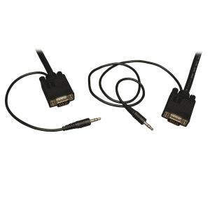 TRIPP LITE Svga/vga Monitor + Audio Cable With Coax (hd15 M/m 3.5mm M/m) 4.5m