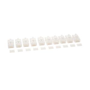 TRIPP LITE CAT6 RJ45 Modular Connector Plug with Load Bar Solid/Stranded Conductor Round TRIPP LITE CAT6 Wire 100-pack