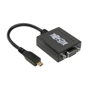 TRIPP LITE Micro HDMI to VGA + Audio Converter Adapter for Smartphones/Tablets/Ultrabooks - 1920x1200 1080p