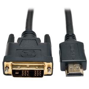 TRIPP LITE HDMI to DVI Cable Digital Monitor Adapter Cable (HDMI to DVI-D M/M) 3-ft 91cm