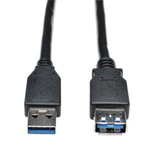 TRIPP LITE USB 3.0 SuperSpeed Extension Cable (AA M/F) Black 1.8m