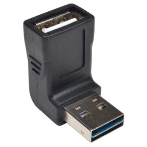 TRIPP LITE Universal Reversible USB 2.0 Hi-Speed Adapter (Reversible A to Up Angle A M/F)