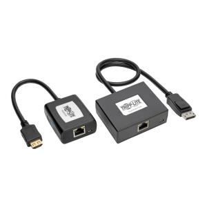 TRIPP LITE DisplayPort to HDMI over Cat5/6 Active Extender Kit Transmitter/Receiver (B150-1A1-HDMI)
