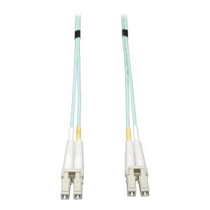 TRIPP LITE 10GB Duplex Multimode 50/125 OM3 LSZH Fiber Patch Cable (LC/LC) - Blue 0.5M (20-in.)