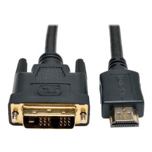 TRIPP LITE HDMI to DVI Cable Digital Monitor Adapter Cable (HDMI to DVI-D M/M) 20-ft 6.1m