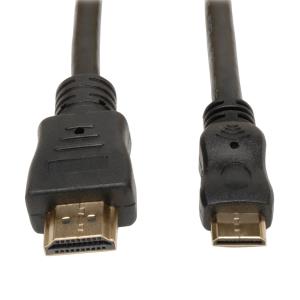 TRIPP LITE HDMI to Mini HDMI Cable with Ethernet Digital Video with Audio Adapter (M/M) 10-ft 3m
