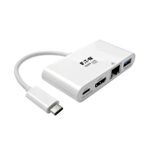 TRIPP LITE USB 3.1 Gen 1 USB-C to HDMI External Video Adapter with USB-A Hub (U444-06N-HGU-C)