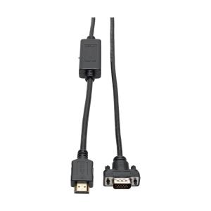 TRIPP LITE HDMI to VGA Active Converter Cable, HDMI to Low-Profile HD15 (M/M), 1920 x 1200/1080p @ 60 Hz 4.6m