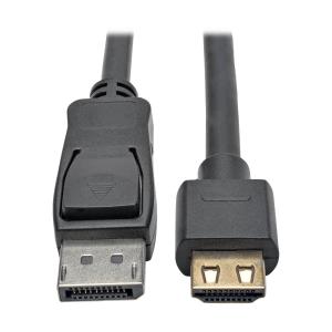 TRIPP LITE DisplayPort 1.2a to HDMI Active Adapter Cable / Gripping HDMI Plug HDMI 2.0 HDCP 2.2 4K x 2K 1.8m