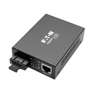 TRIPP LITE Gigabit Multimode Fiber to Ethernet Media Converter, 10/100/1000 SC, International Power Supply, 1310 nm, 2,000 m (6,561 ft.)