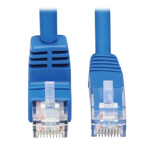 TRIPP LITE Patch Cable - CAT6 - molded - 4.5m - Blue - Right-Angle Down
