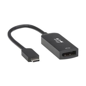 TRIPP LITE USB-C to DisplayPort Adapter Cable (M/F) with Equalizer, 8K UHD, HDR, DP 1.4, Black 15.2cm