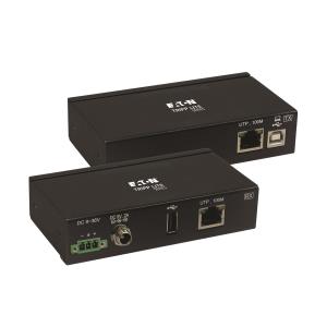 TRIPP LITE 1-Port Industrial USB over CAT6 Extender, ESD Protection, PoC - USB 2.0, Mountable, 100m TAA