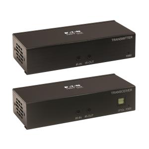 TRIPP LITE HDMI over CAT6 Extender Kit, Transmitter and Receiver with Repeater, 4K 60Hz, 4:4:4, IR, HDR, PoC, 70m TAA