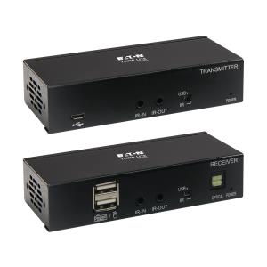 TRIPP LITE USB-C to HDMI over CAT6 Extender Kit, KVM Support, 4K 60Hz, 4:4:4, USB, PoC, HDCP 2.2, up to 70m TAA