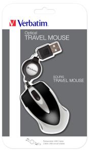 Go Mini Optical Travel Mouse Black