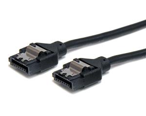 Latching Round SATA Cable - 24in