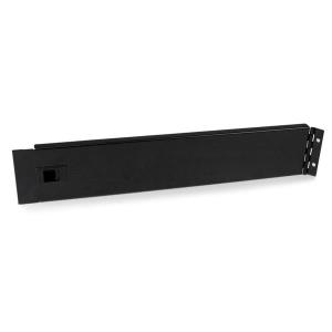 Server Rack Blanking Panel Solid W/ Hinge 2u