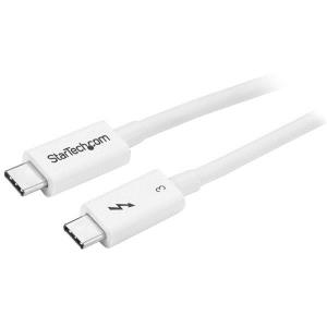 Thunderbolt 3 USB-c Cable 50cm 40gbps - White