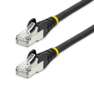 Patch Cable - CAT6a - S/ftp - Snagless - 10m - Black (lszh)