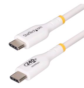 USB-c Charging Cable, USB-if Certified USB C Cable, 240w Pd Epr, USB 2.0 Type-c Laptop Charger Cord 3m White