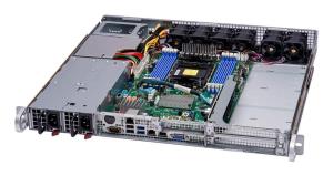 IoT SuperServer SYS-111E-FWTR - 5th and 4th Gen Xeon - 8x DIMMs; 2TB 3DS ECC DDR5-5600 - 800W AC Redundant